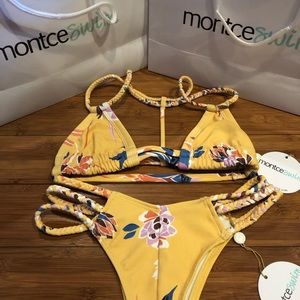 Montce Swim Braided T-Back and Tri-Band Bikini